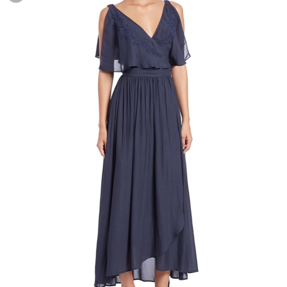 Free People Fiona Maxi Wrap Dress